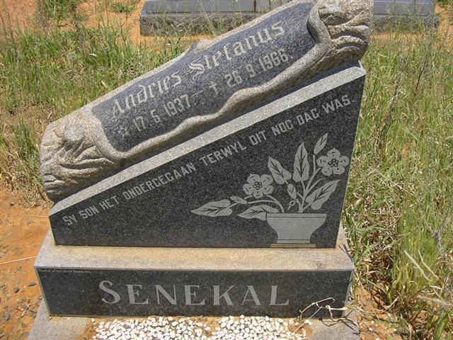SENEKAL Andries Stefanus 1937-1966