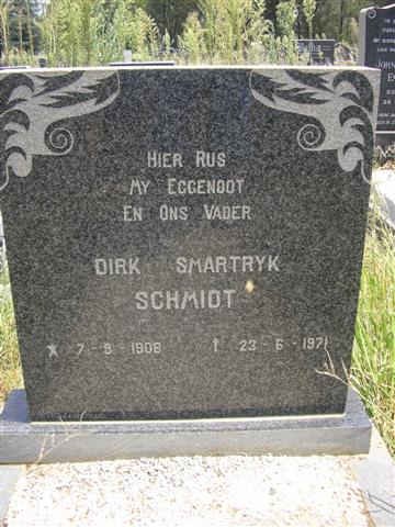 SCHMIDT Dirk Smartryk 1908-1971