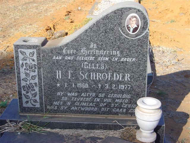 SCHROEDER H.F. 1960-1977