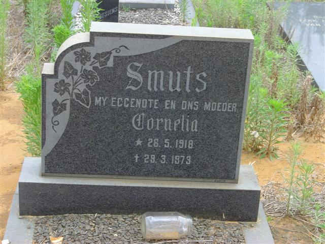 SMUTS Cornelia 1918-1973