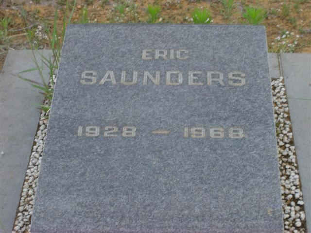 SAUNDERS Eric 1928-1968