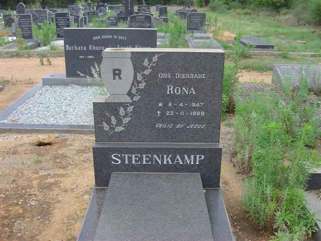 STEENKAMP Rona 1947-1968