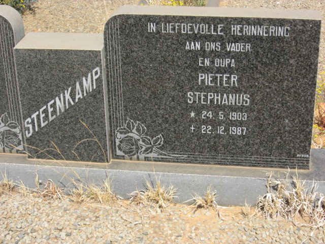 STEENKAMP Pieter Stephanus 1903-1987