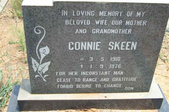 SKEEN Connie 1910-1976