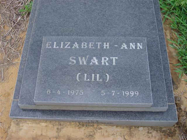 SWART Elizabeth-Ann 1975-1999