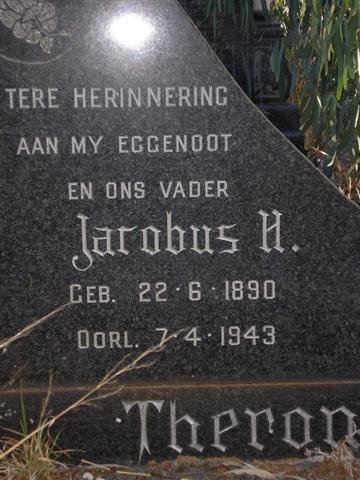 THERON Jacobus H. 1890-1943