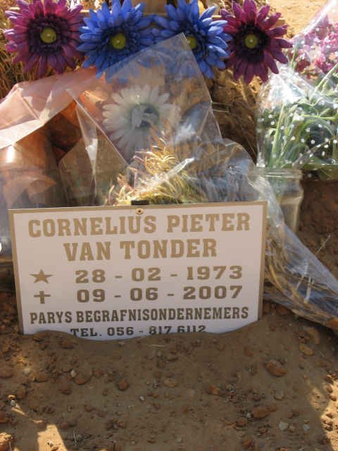 TONDER Cornelius Pieter, van 1973-2007