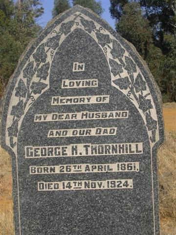 THORNHILL George H. 1861-1924