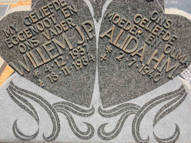 TONDER Willem P., van 1937-1984 &amp; Alida H.M. 1940-
