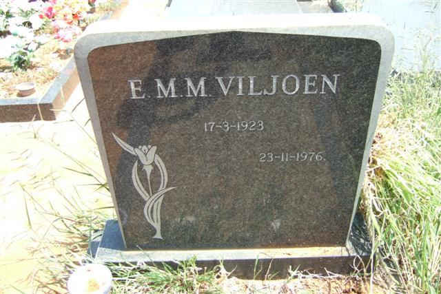 VILJOEN E.M.M. 1923-1978