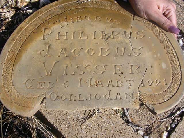 VISSER Philippus Jacobus 1921-?