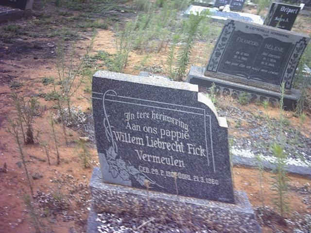 VERMEULEN Willem Liebrecht Fick 190?-1960