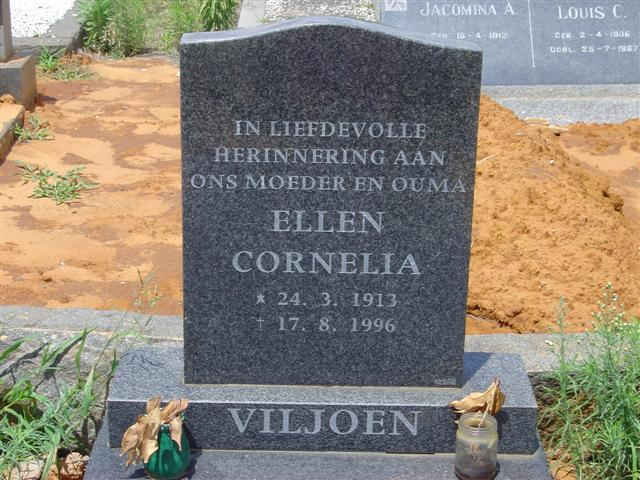 VILJOEN Ellen Cornelia 1913-1996