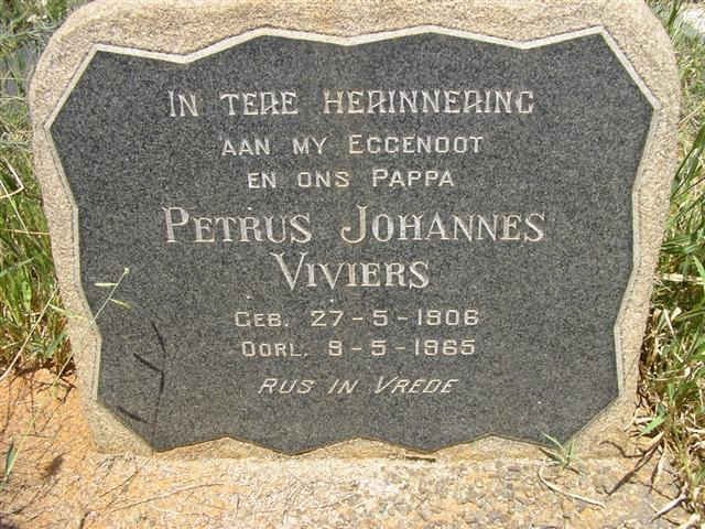 VIVIERS Petrus Johannes 1906-1965