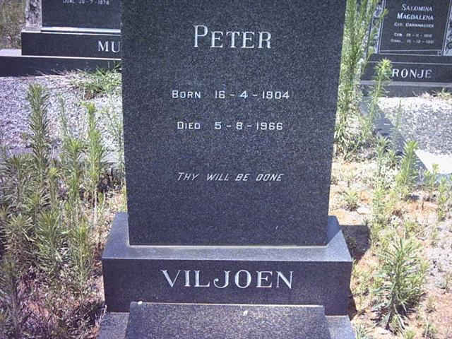 VILJOEN Peter 1904-1966