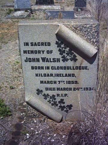 WALSH John 1859-1934