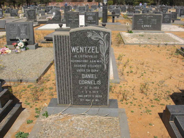 WENTZEL Daniel Cornelis 1893-1979