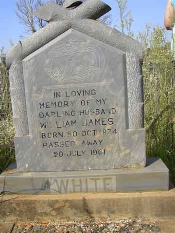 WHITE  William James 1874-1961