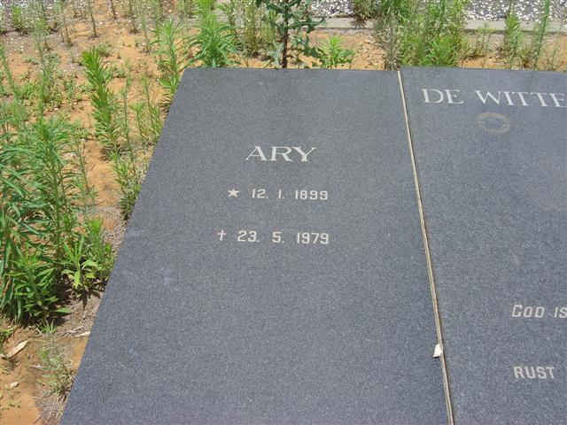 WITTE Ary, de 1899-1979