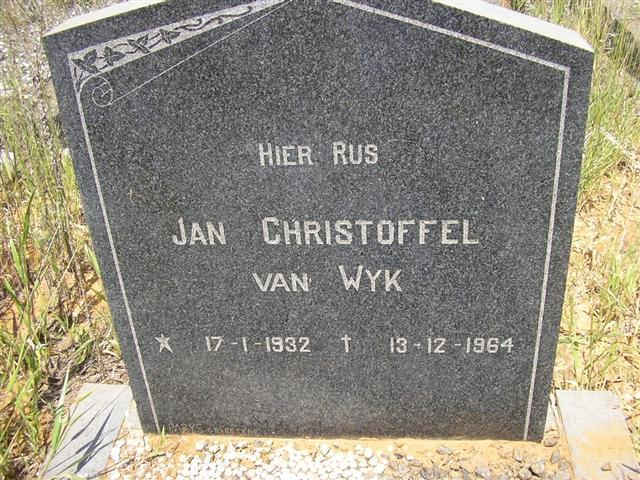 WYK Jan Christoffel, van 1932-1964