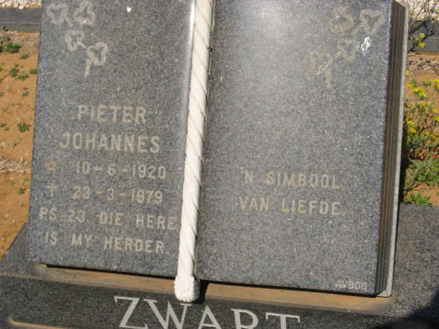 ZWART Pieter Johannes 1920-1979