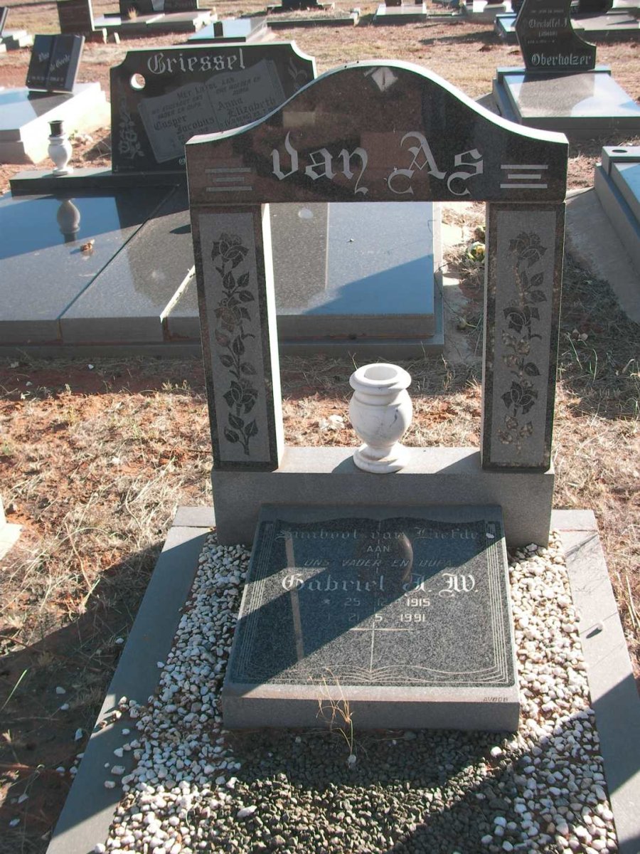 AS Gabriel J.W., van 1915-1991