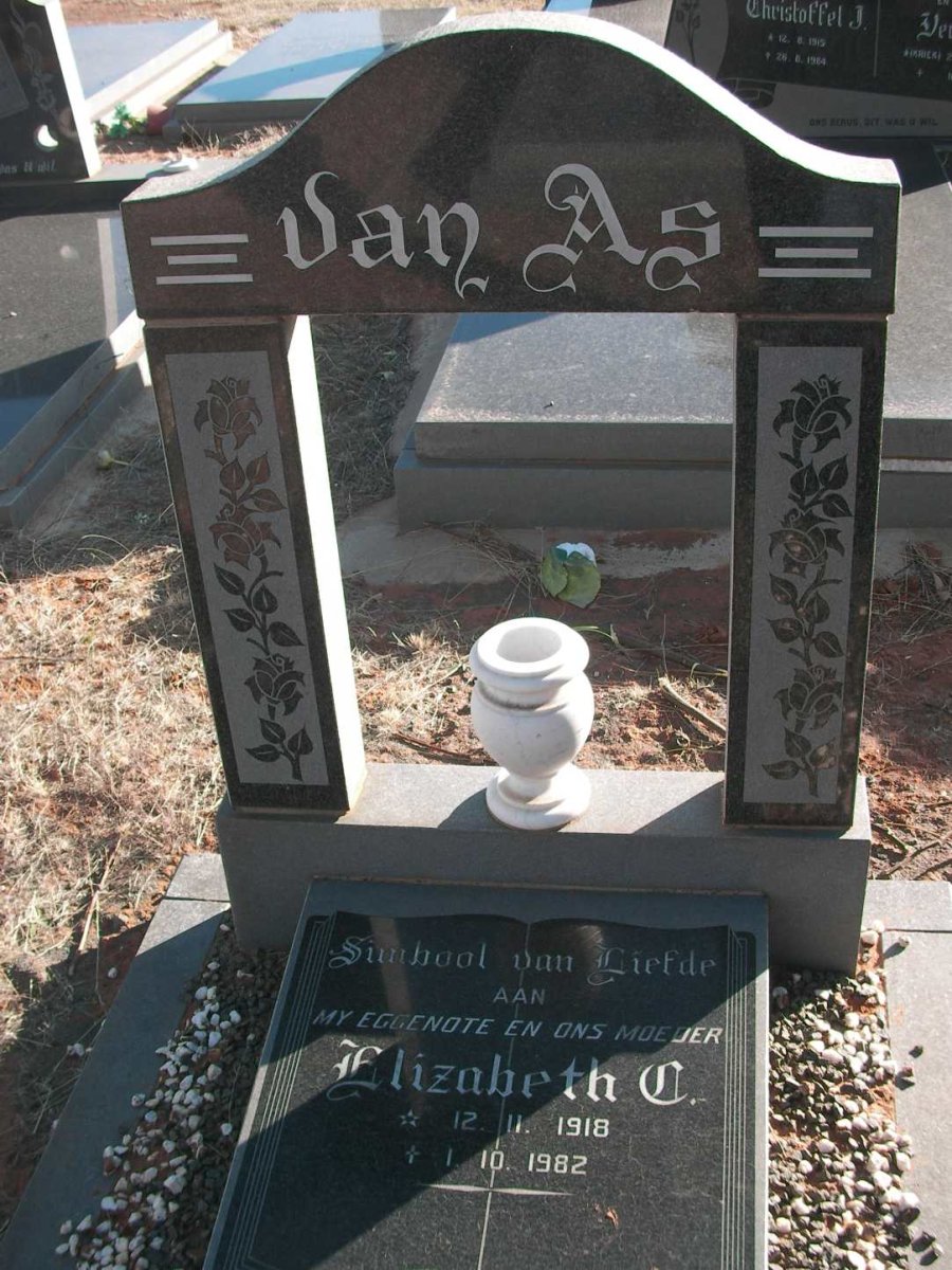 AS Elizabeth C., van 1918-1982