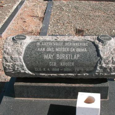 BORSTLAP May nee KRUGER 1908-1971
