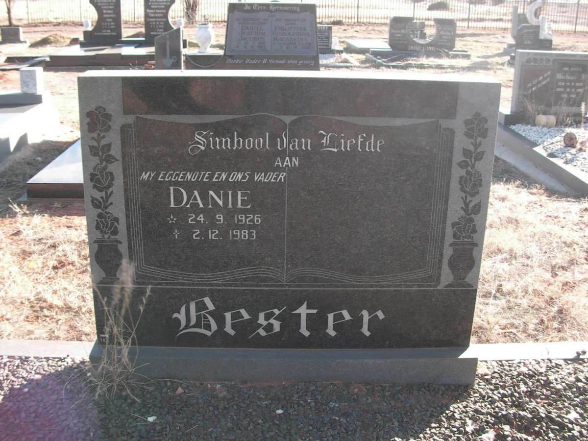 BESTER Danie 1926-1983