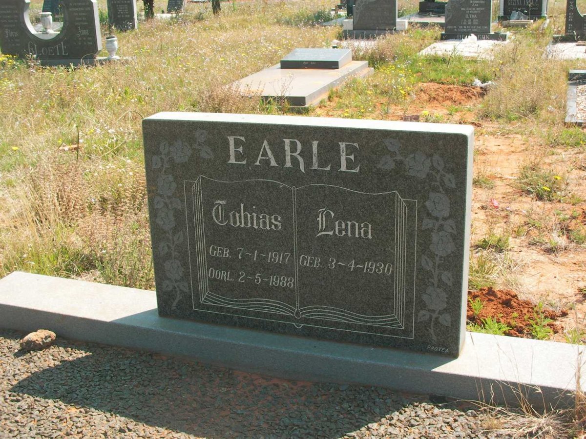 EARLE Tobias 1917-1988 &amp; Lena 1930-