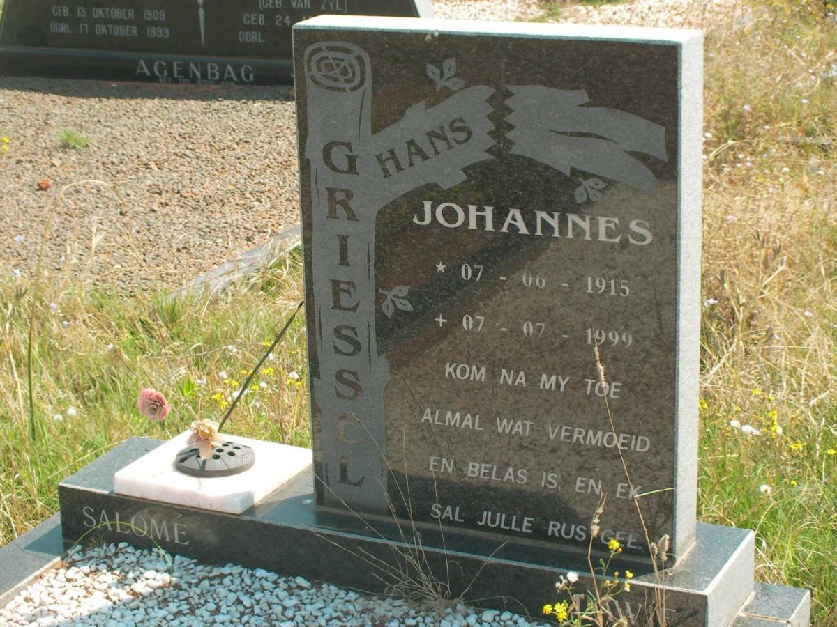 GRIESSEL Johannes 1915-1999