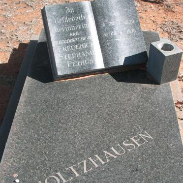 HOLTZHAUSEN Frederick Stephanus Petrus 1930-1976