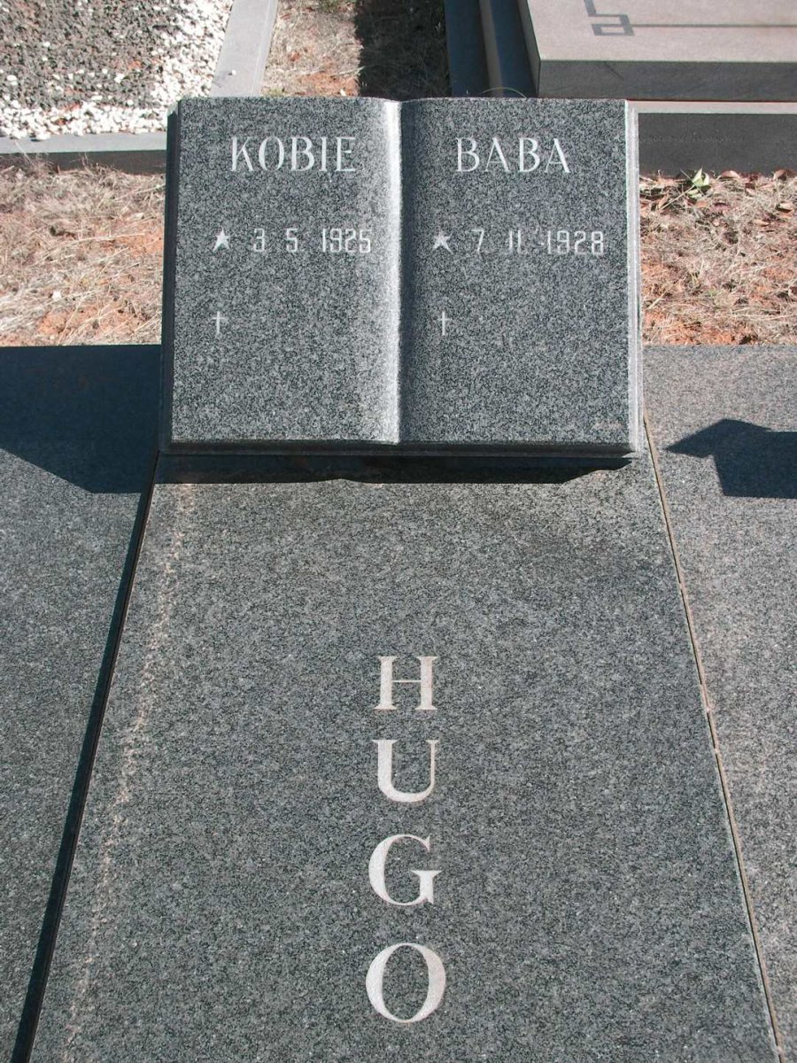 HUGO Kobie 1925- &amp; Baba 1928-