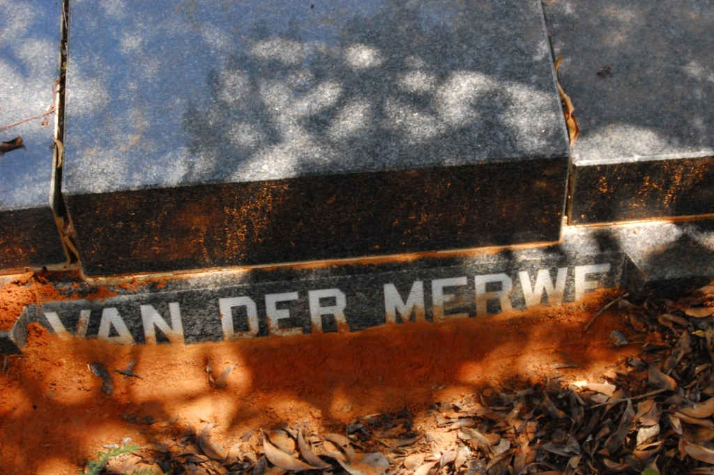 MERWE Jan Albert, van der 1892-1949 &amp; Cornelia 1903-1980