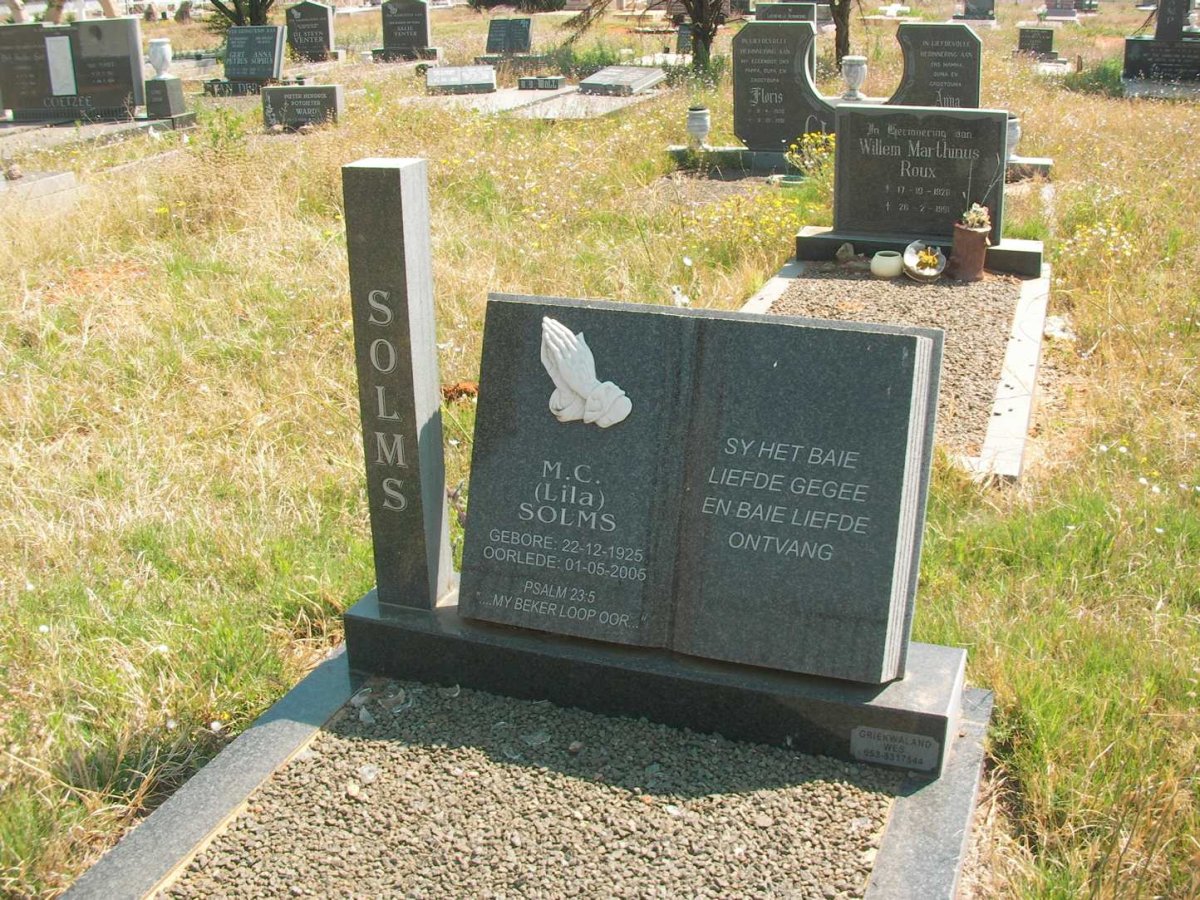 SOLMS M.C. 1925-2005