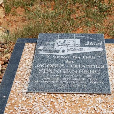 SPANGENBERG Jacobus Johannes 1980-2003