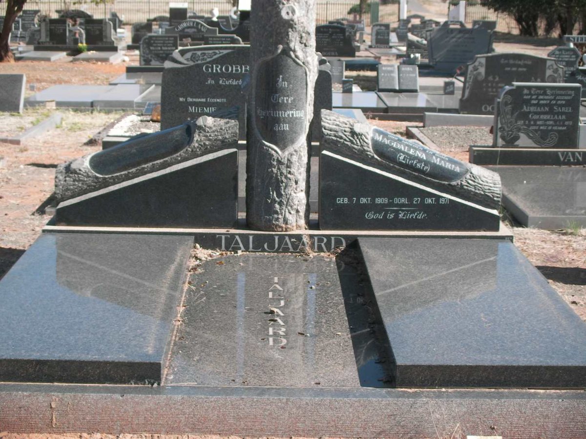 TALJAARD Magdalena Maria 1909-1971