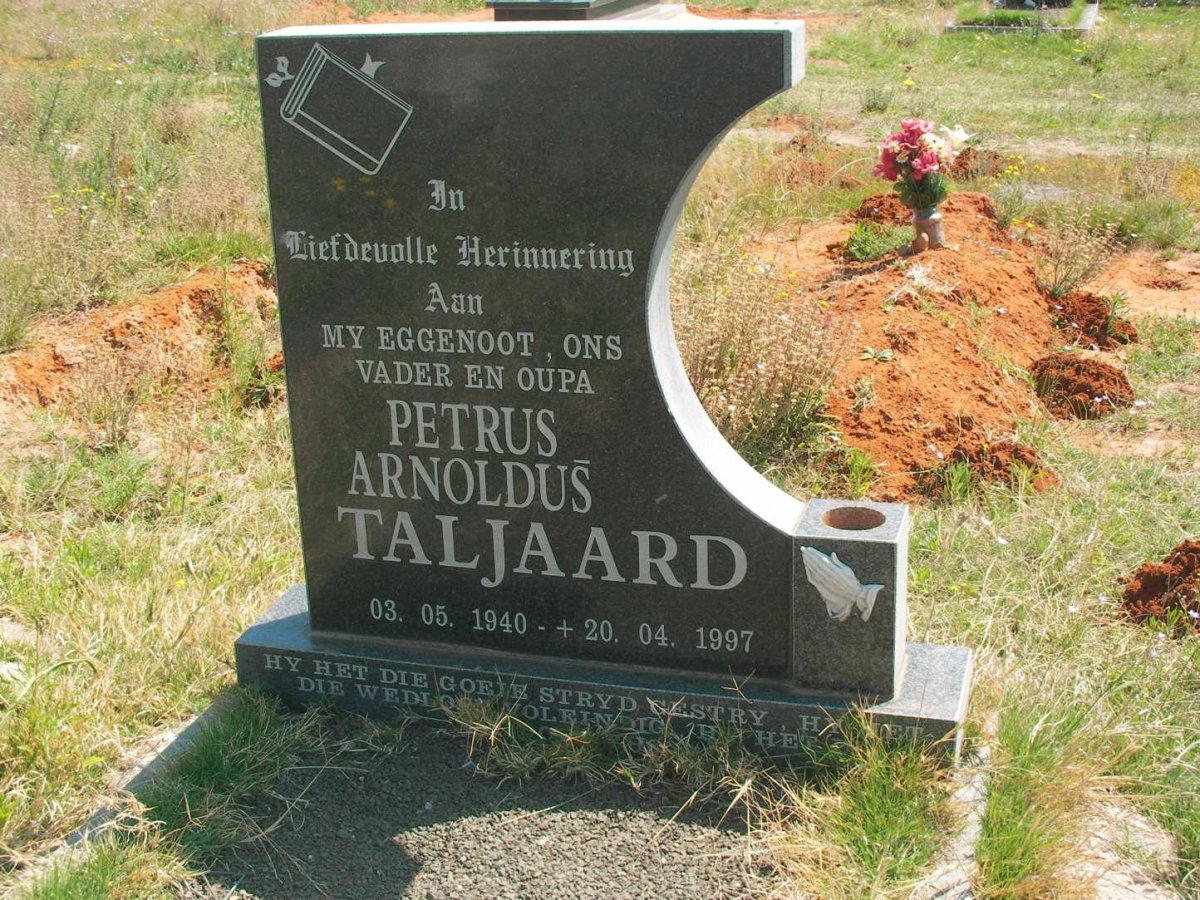 TALJAARD Petrus Arnoldus 1940-1997