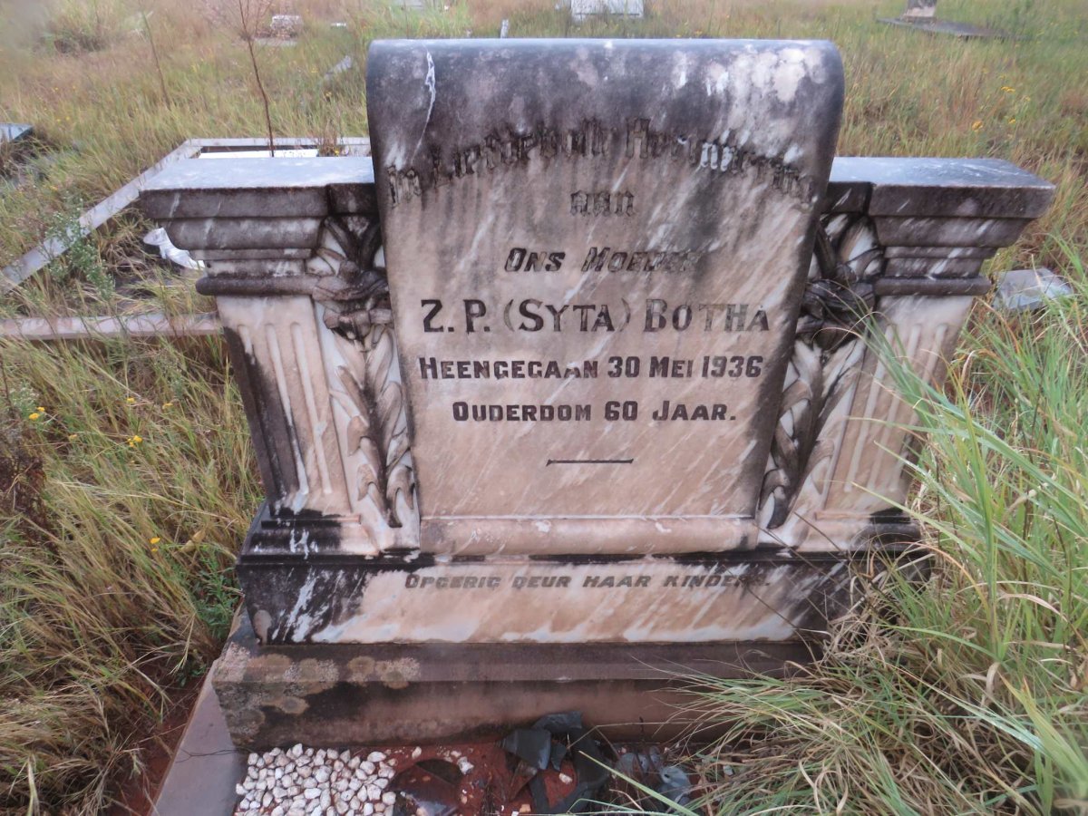 BOTHA Z.P. -1936