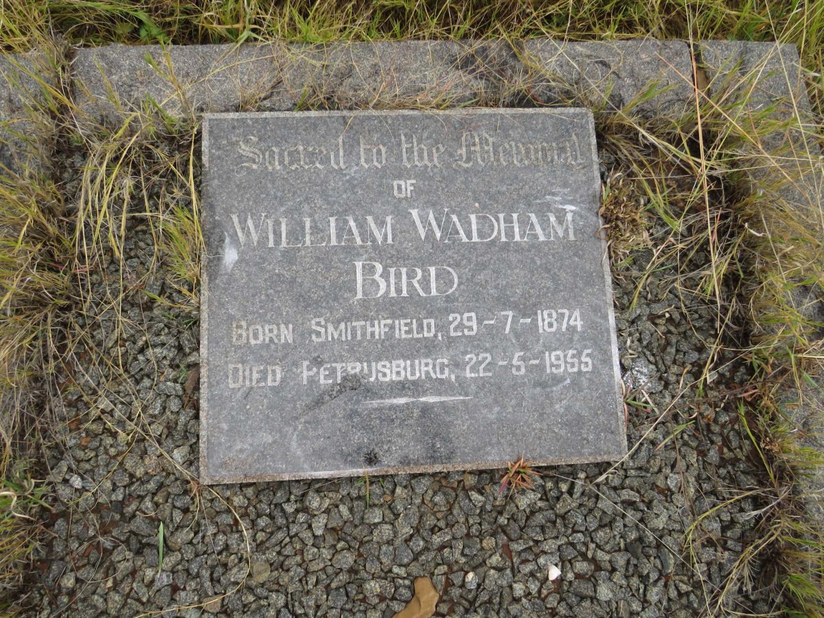 BIRD William Wadham 1874-1955