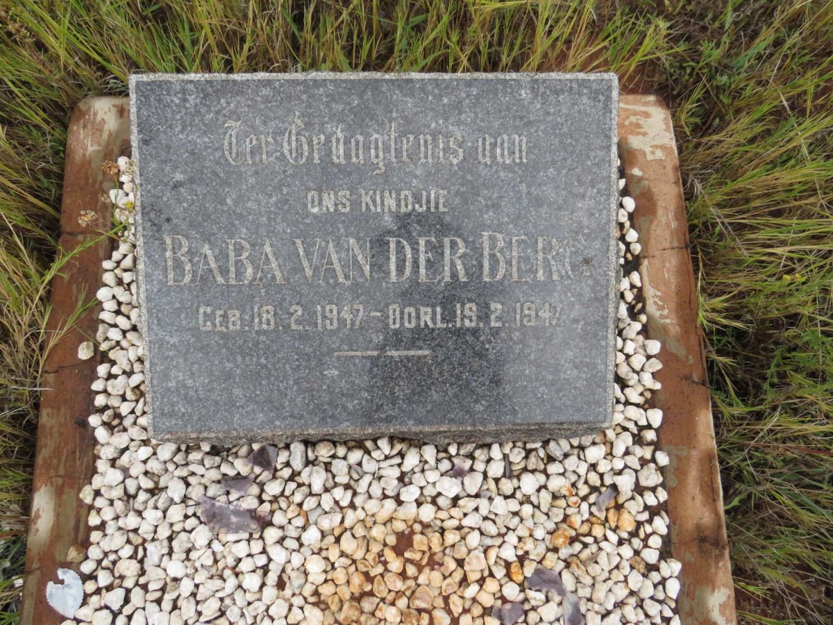 BERG, van der 1947-1947