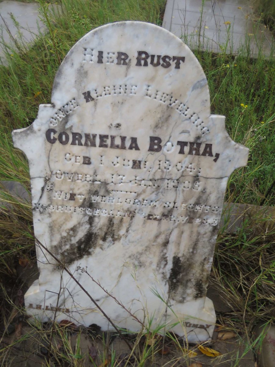 BOTHA Cornelia 1904-1905