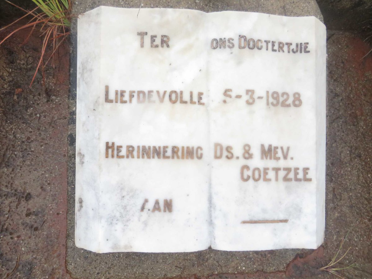 COETZEE -1928