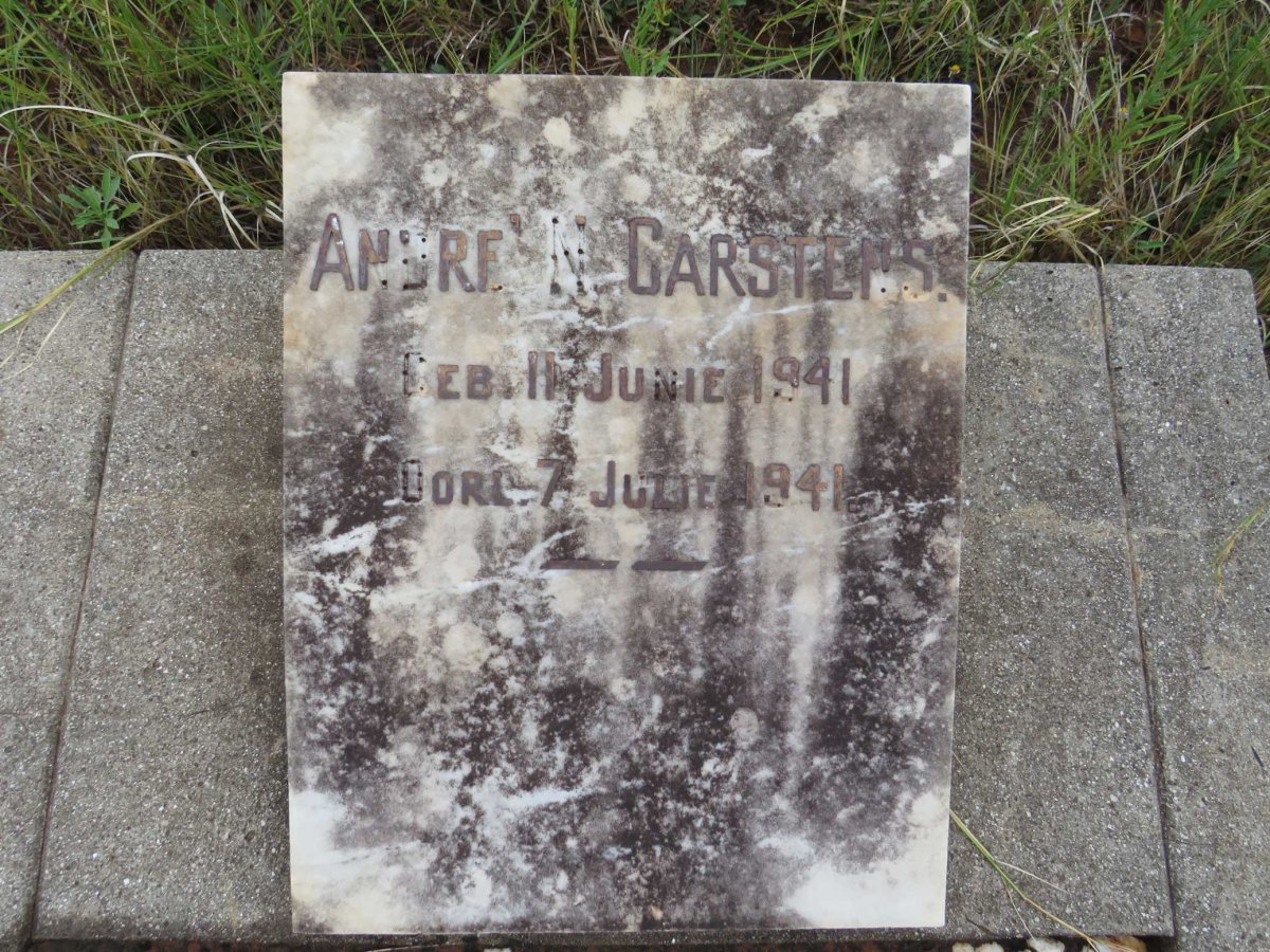 CARSTENS Andre N. 1941-1941