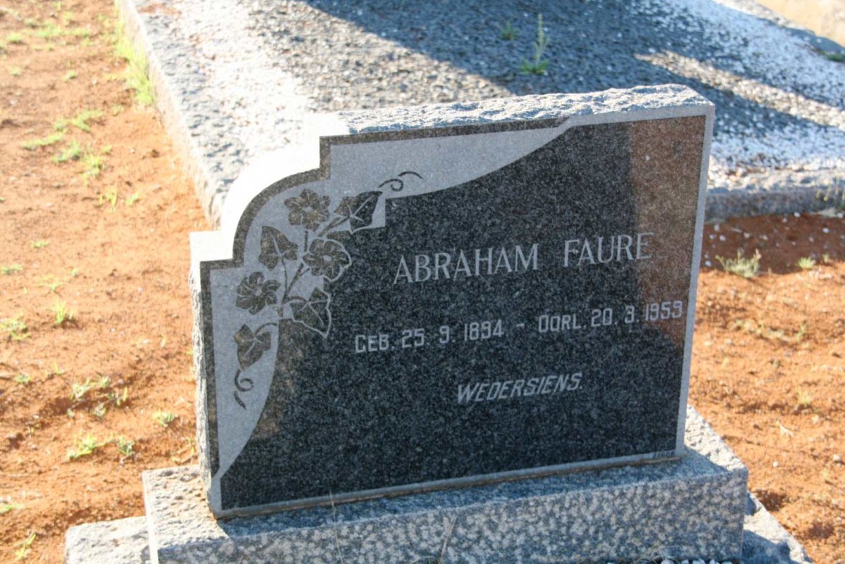 FAURE Abraham 1894-1959