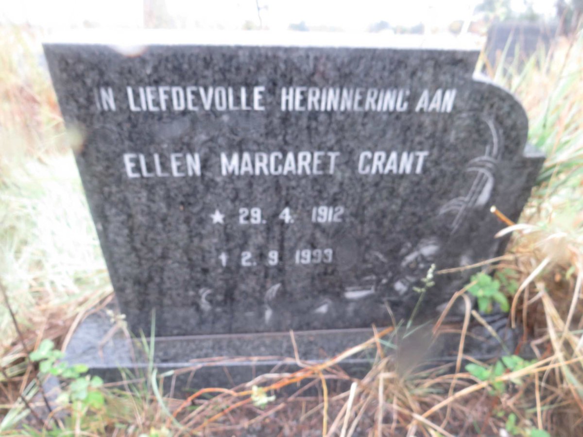 GRANT Ellen Margaret 1912-1993