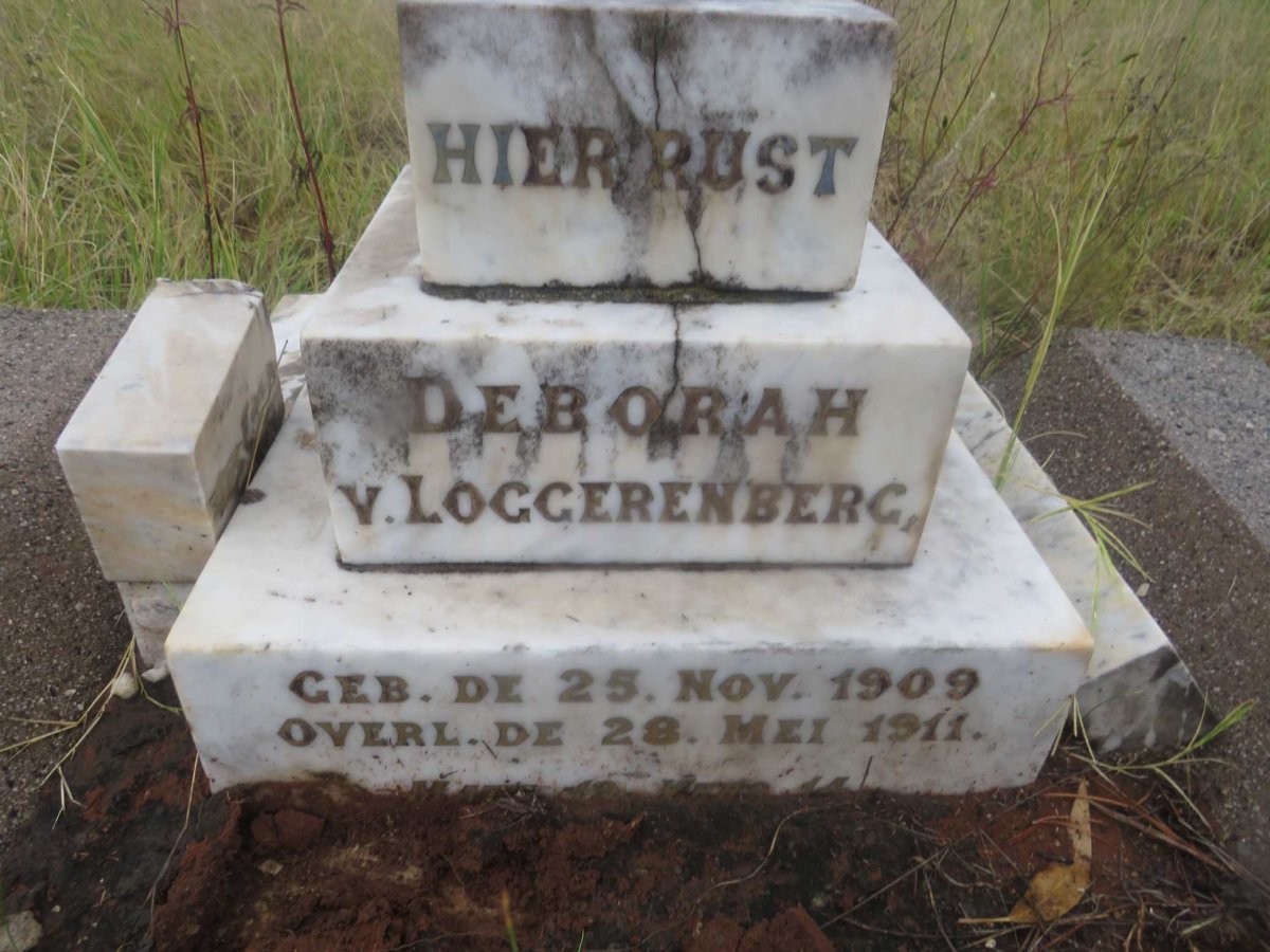 LOGGERENBERG Deborah, van 1909-1911