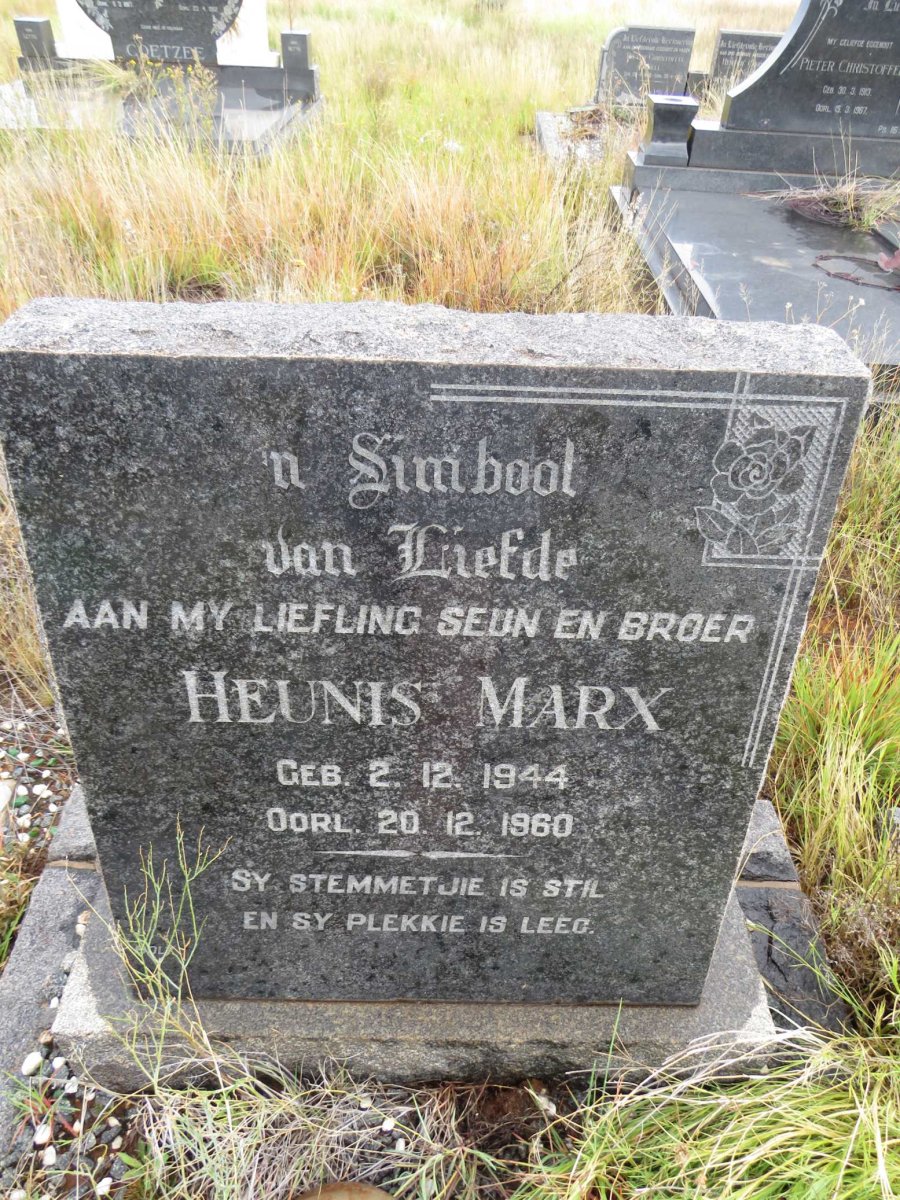 MARX Heunis 1944-1960