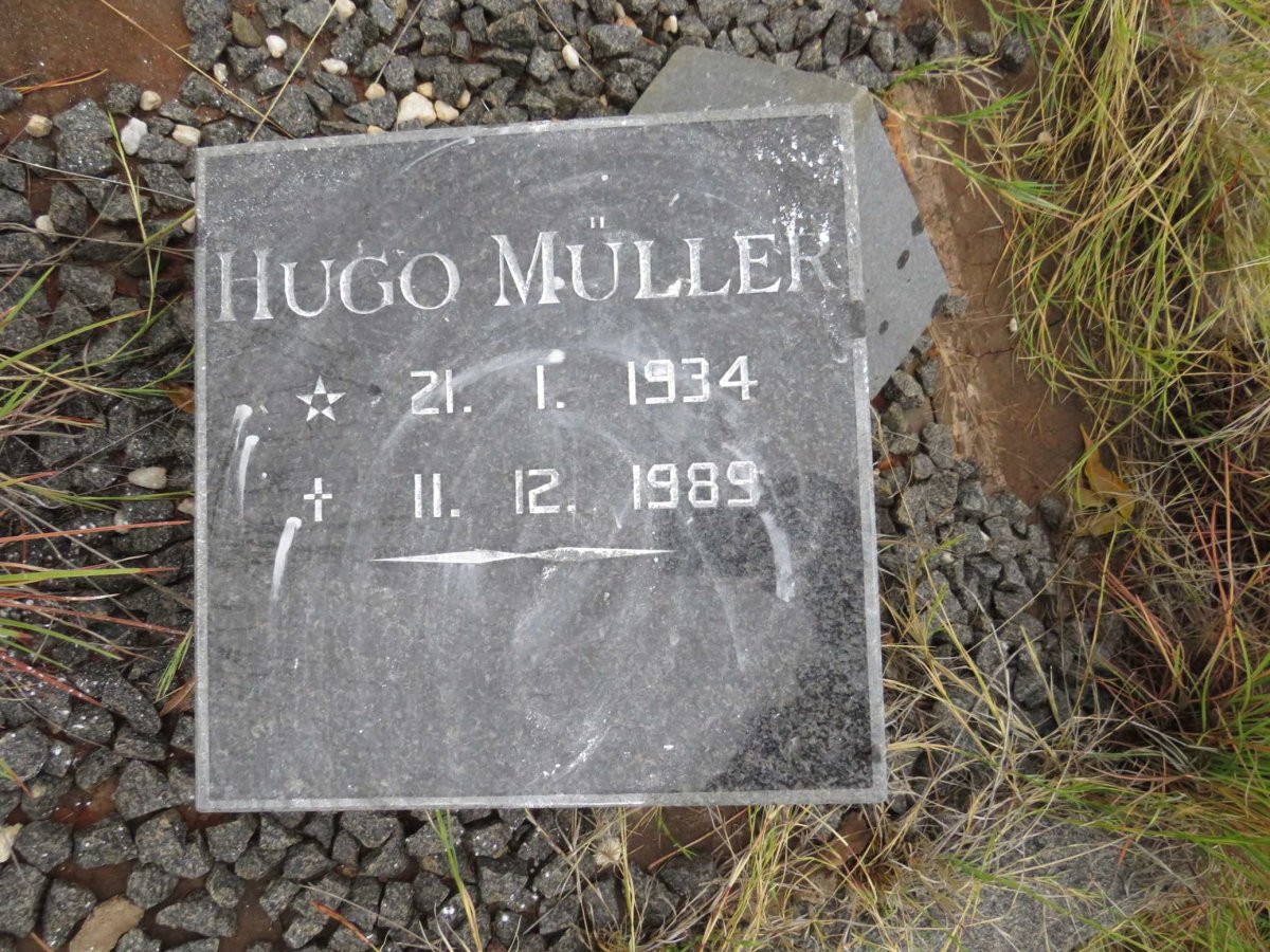 MULLER Hugo 1934-1989