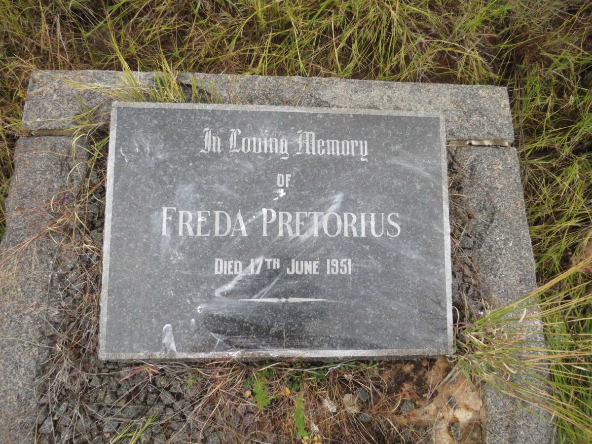 PRETORIUS Freda -1951